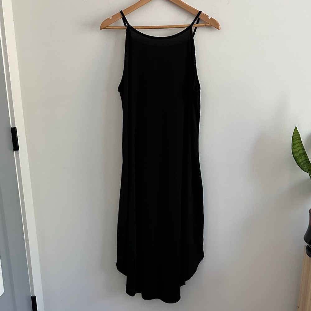 Amazon Black Midi Dress